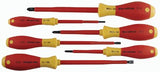 SoftFinish Insulated Screwdriver Set, Metric, Includes 3-Phillips/3-Slotted, 6-Pc 817-32092