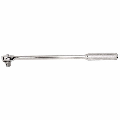 1/2 in Drive Ratchets, Round 15 in, Chrome, Knurled Handle 875-4425