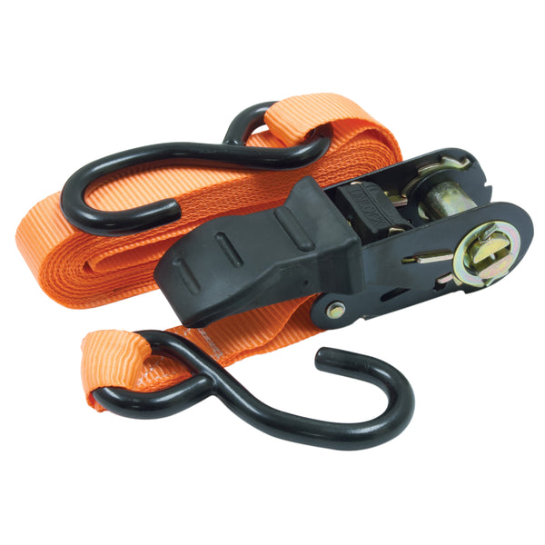 1PC RATCHET TIE DOWN 15' ORANGE